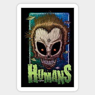 Humans Sticker